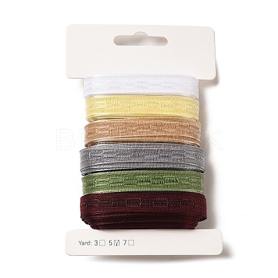 Polyester and Nylon Ribbon Sets DIY-Z029-01T-1