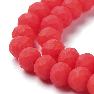 Glass Beads Strands EGLA-A034-P3mm-MD03-1