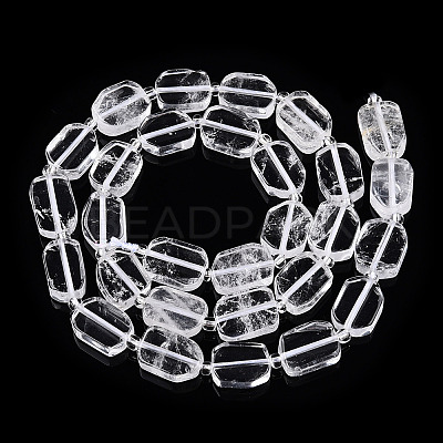 Natural Quartz Crystal Beads Strands G-T138-21-1