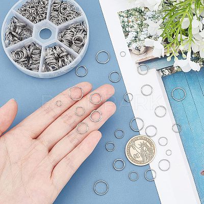 304 Stainless Steel Split Rings STAS-UN0018-69P-1