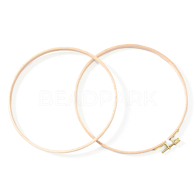 Wood Cross Stitch Embroidery Hoops PW-WG58105-01-1