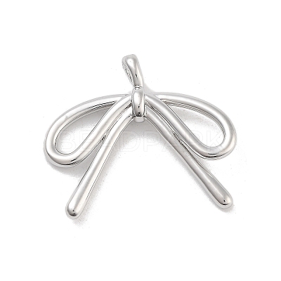 Brass Pave Clear Cubic Zirconia Pendants LS-KK-Z061-20P-01-1