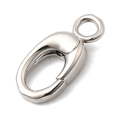 Brass Spring Gate Rings KK-I364-04P-02-1