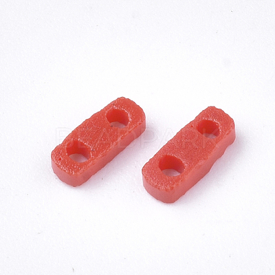 2-Hole Opaque Glass Seed Beads SEED-S023-04F-1