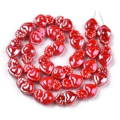 Handmade Porcelain Beads PORC-T005-005E-1