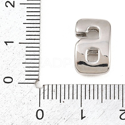 Number 6 Brass Beads KK-B167-B167-26P-06-1
