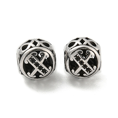 304 Stainless Steel Beads Rhinestone Settings STAS-O002-01X-AS-1