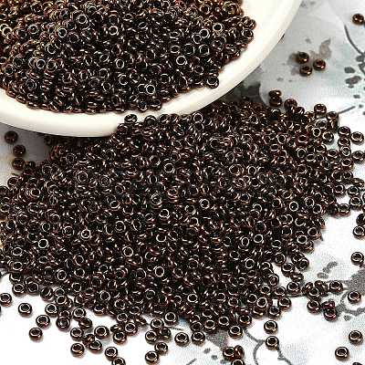 TOHO 8/0 Demi Round Beads X-SEED-DR08-0501-1