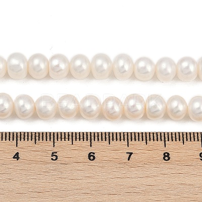 Natural Cultured Freshwater Pearl Beads Strands PEAR-I007-07X-13D-1