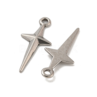 Non-Tarnish 304 Stainless Steel Pendants STAS-O004-06C-P-1