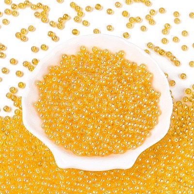 Transparent Glass Seed Beads SEED-N007-33A-03-1