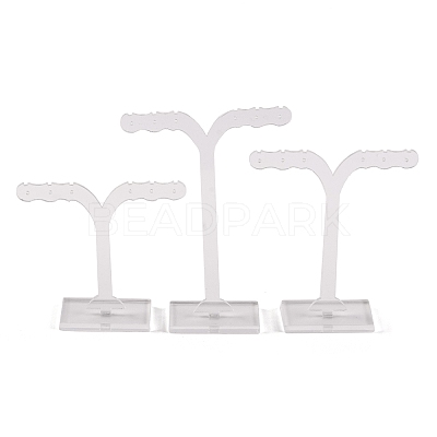 Acrylic Earring Display Tower Set EDIS-K004-01B-1