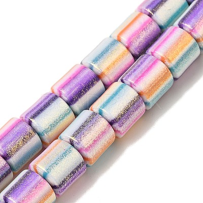 Polymer Clay Beads Strands CLAY-H006-04R-1