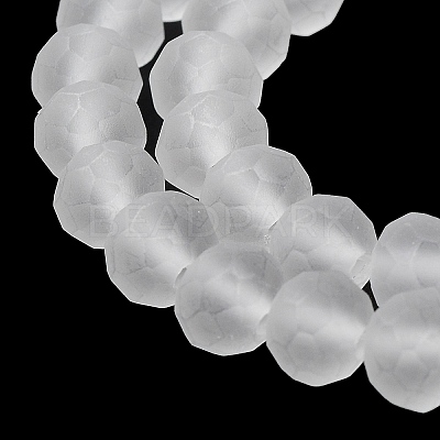 Transparent Glass Beads Strands EGLA-A034-T10mm-MD19-1