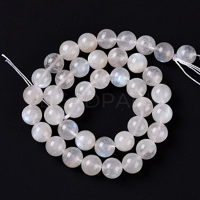Natural Rainbow Moonstone Beads Strands G-I249-B04-06-1