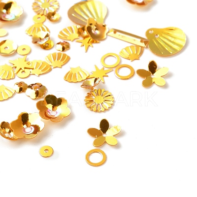 Plastic Paillette Beads DIY-P025-05I-1