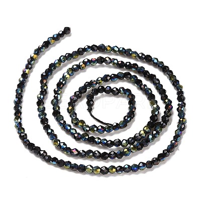 Electroplate Glass Beads Strands LS-GLAA-H021-01A-HP09-1