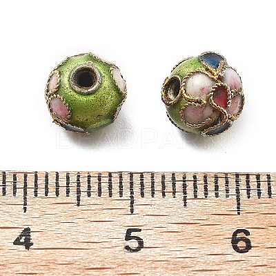 Handmade Cloisonne Beads CLB-O001-M07-04-1