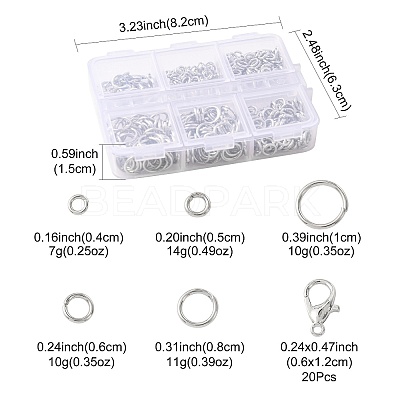 DIY Jewelry Making Findings Kit DIY-FS0009-91P-1