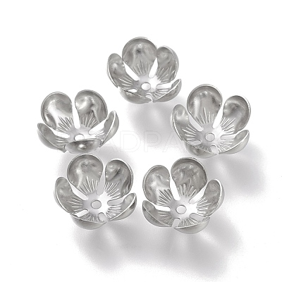 Non-Tarnish 304 Stainless Steel Bead Caps STAS-K194-14P-1