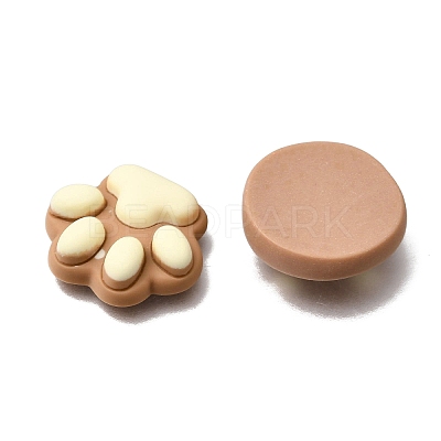 Opaque Resin Imitation Chocolate Cabochons RE-CBADCDD-01-1