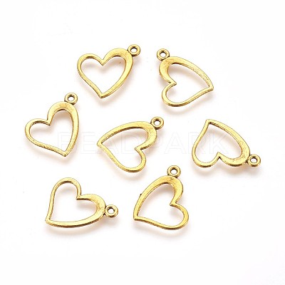 Tibetan Style Alloy Pendants TIBEP-22390-AG-LF-1