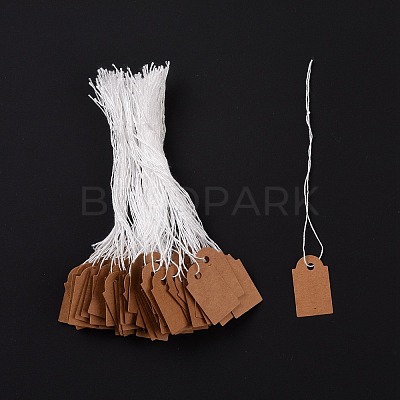 Kraft Paper Tags X1-AJEW-C019-01-1