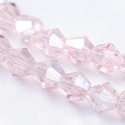 Glass Beads Strands EGLA-S056-10-1