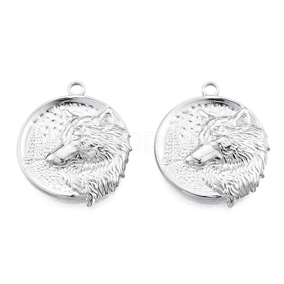 Non-Tarnish 201 Stainless Steel Pendants STAS-N098-267P-1