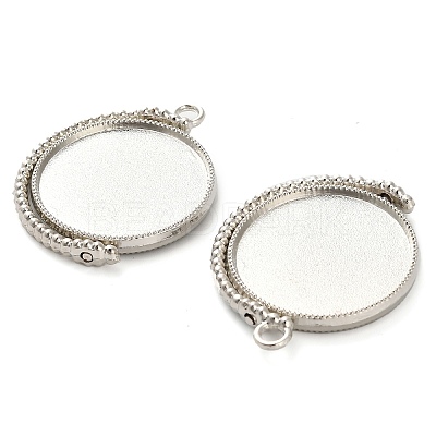 Zinc Alloy Pendant Cabochon Settings FIND-NH0001-13B-P-1