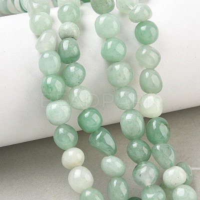 Natural Green Aventurine Beads Strands GG-CBA9392-18-1