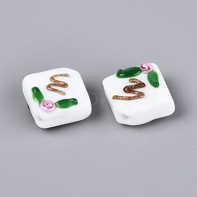 Handmade Lampwork Beads LAMP-T022-26B-1