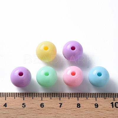 Opaque Acrylic Beads MACR-S370-C12mm-M1-1