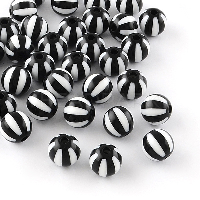 Strip Opaque Acrylic Beads SACR-R885-12mm-01-1