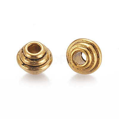 Tibetan Style Alloy Spacer Beads GLF5166Y-1