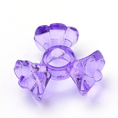 Transparent Acrylic Beads TACR-S124-M-1