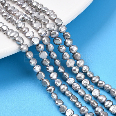 Natural Cultured Freshwater Pearl Beads Strands PEAR-N014-03J-1