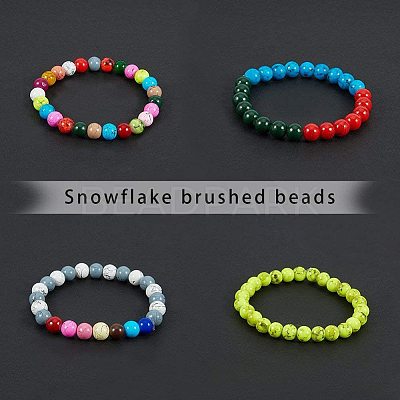 Drawbench & Baking Paint Glass Beads GLAA-PH0007-44-1