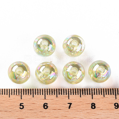 Transparent Acrylic Beads MACR-S370-B10mm-728-1