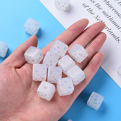 Printed Acrylic Beads MACR-S374-11C-05-1