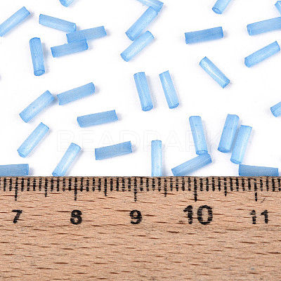 Glass Bugle Beads SEED-N007-28E-1