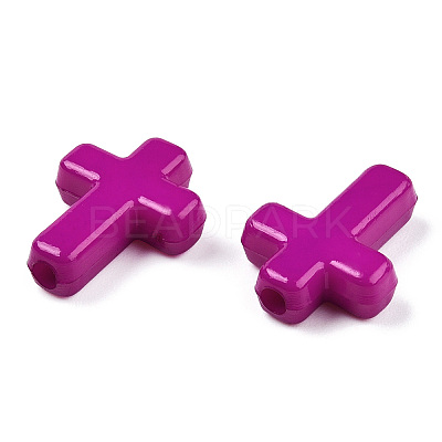Opaque Acrylic Beads SACR-436-C11-1