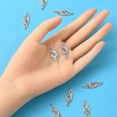 Tibetan Style Alloy Connector Charms TIBE-YW0001-55-1