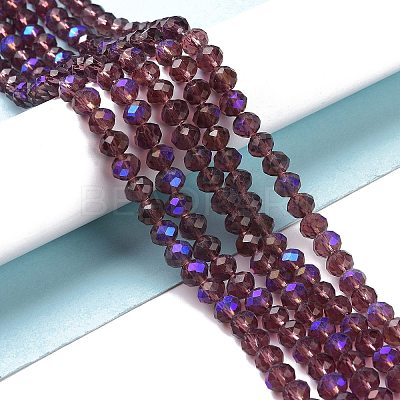 Electroplate Glass Beads Strands EGLA-A034-T1mm-L14-1