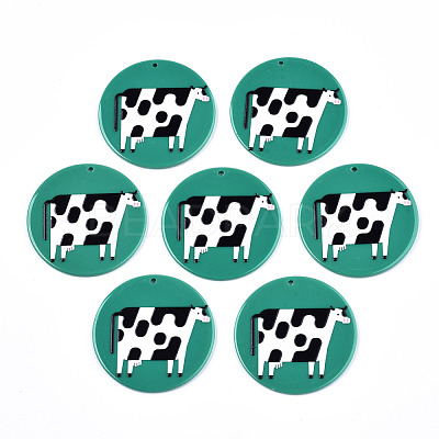 Acrylic Pendants X-KY-S163-172-1