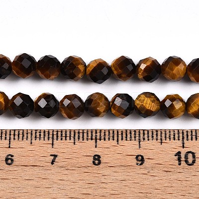 Natural Tiger Eye Beads Strands G-S345-6mm-22-1