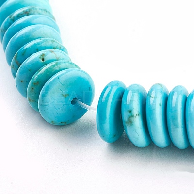 Natural Magnesite Heishi Beads Strands TURQ-G102-03A-1