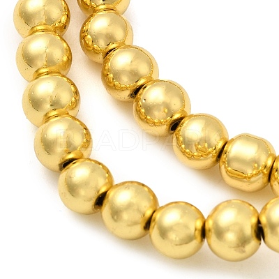 Electroplate Glass Beads Strands EGLA-F166-01B-1