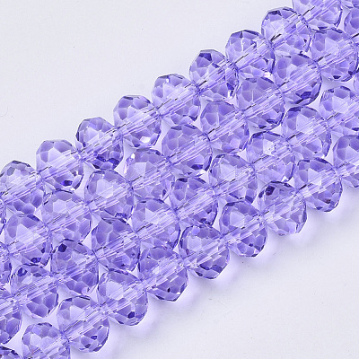 Baking Paint Glass Beads Strands EGLA-Q120-D-B01-1
