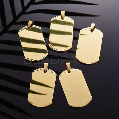 PVD Vacuum Plating 304 Stainless Steel Big Pendants STAS-I140-19E-G-1